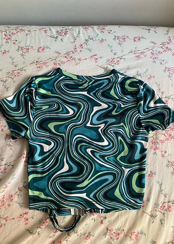 Kısa kol bluz - Görsel 3