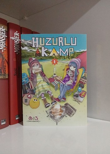 Yuru Camp - Huzurlu Kamp Manga 1. Cilt