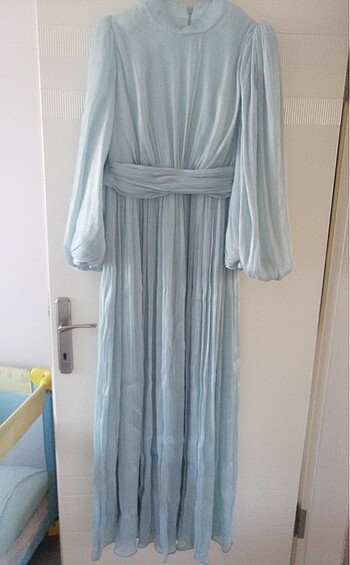 Tesettür abiye elbise - Görsel 5