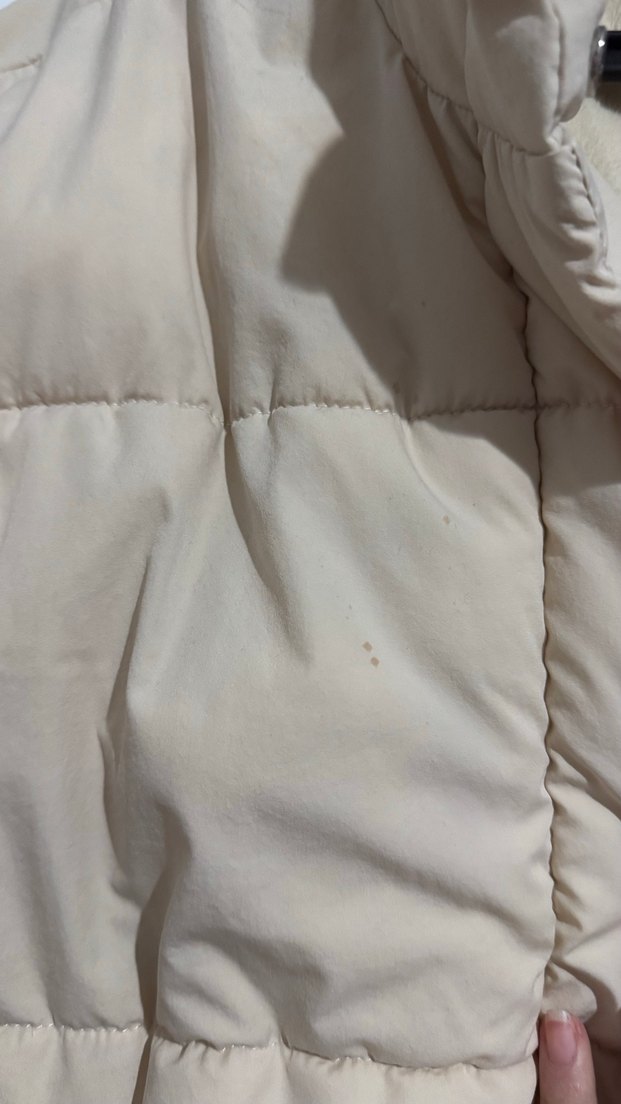 Bej Kadın şişme mont - Görsel 4