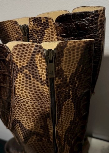 Hotiç yılan derisi çizme - Görsel 4