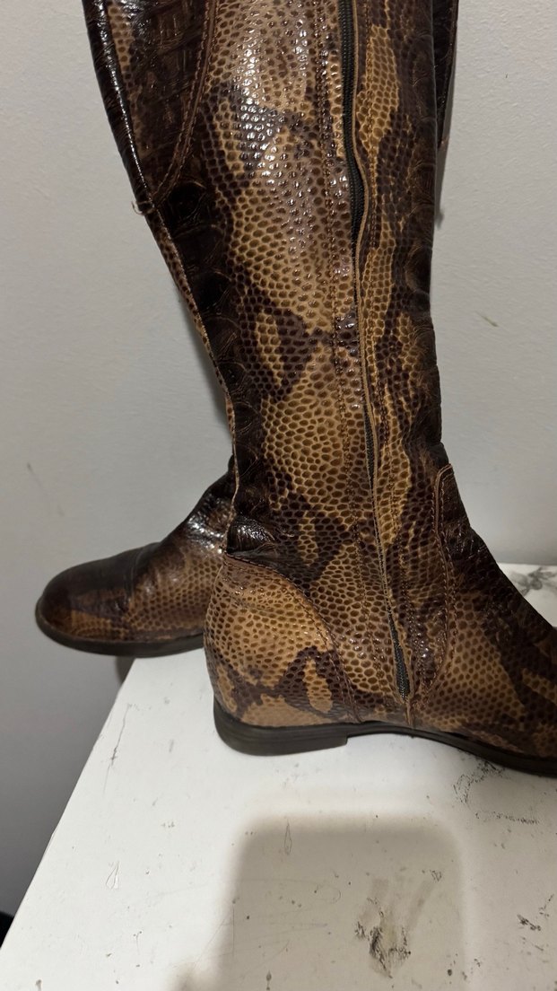 Hotiç yılan derisi çizme - Görsel 5
