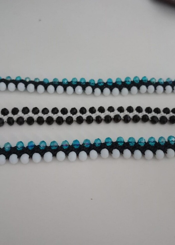 El yapımı boncuktan bileklikler - Görsel 5