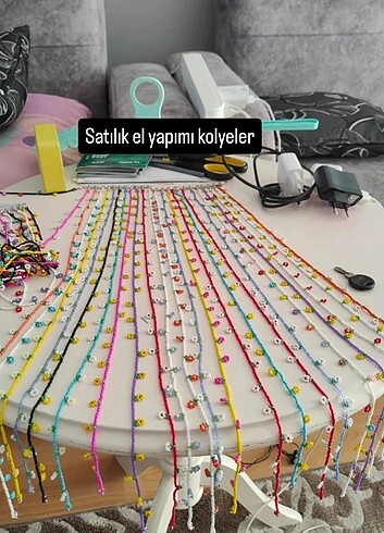 Satılık el yapımı kolyeler - Görsel 3