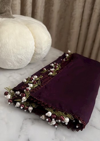 kiraz boncuk iğne oyası yazma - Görsel 5