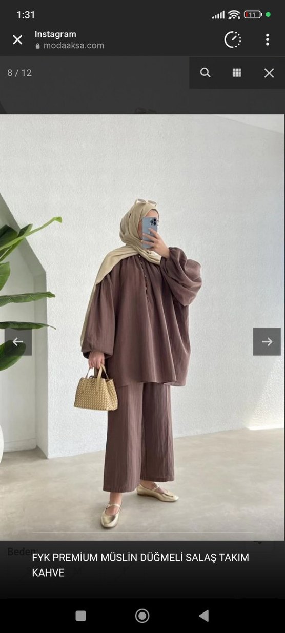 tesettür ikili Takım - Görsel 2