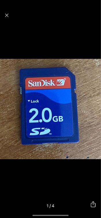 SanDisk dijital hafıza kartı
