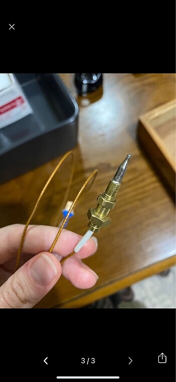 Unıversal ocak termokupl ısı sensör - Görsel 3