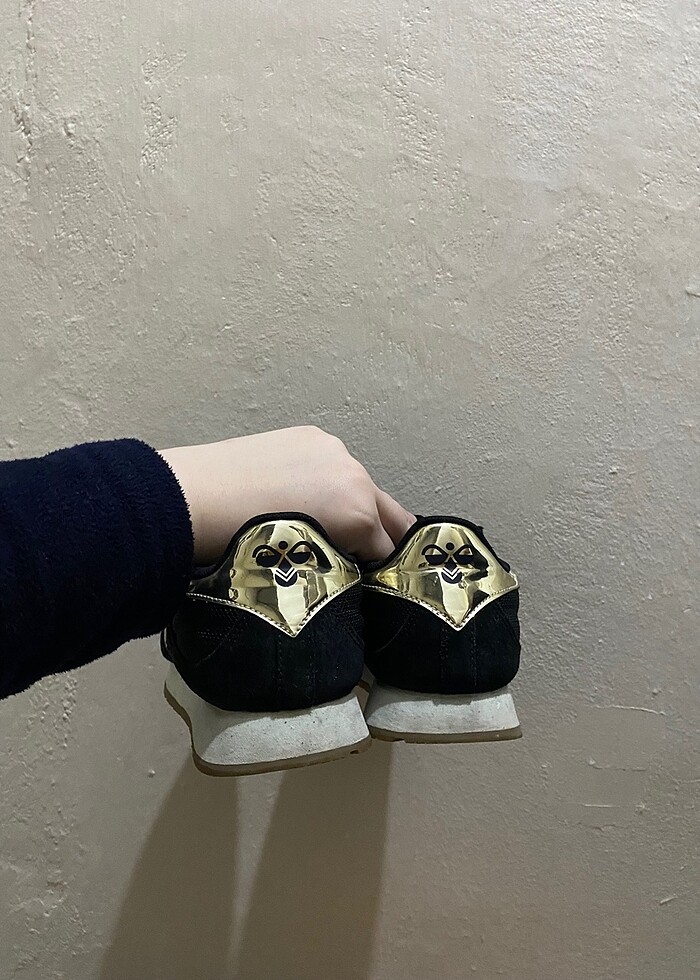 Hummel siyah parlak spor - Görsel 2