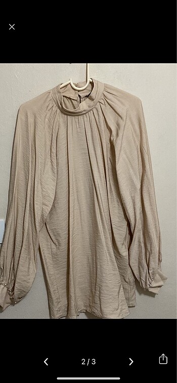 Bej tunik - Görsel 2
