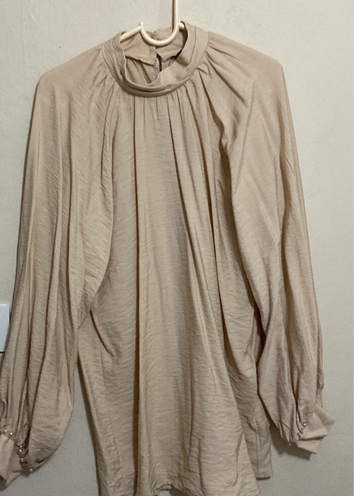 Bej tunik - Görsel 2