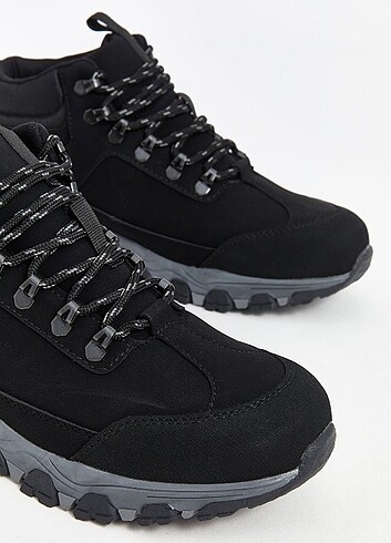 Lcw Siyah Bağcıklı Erkek Trekking Bot  - Görsel 3
