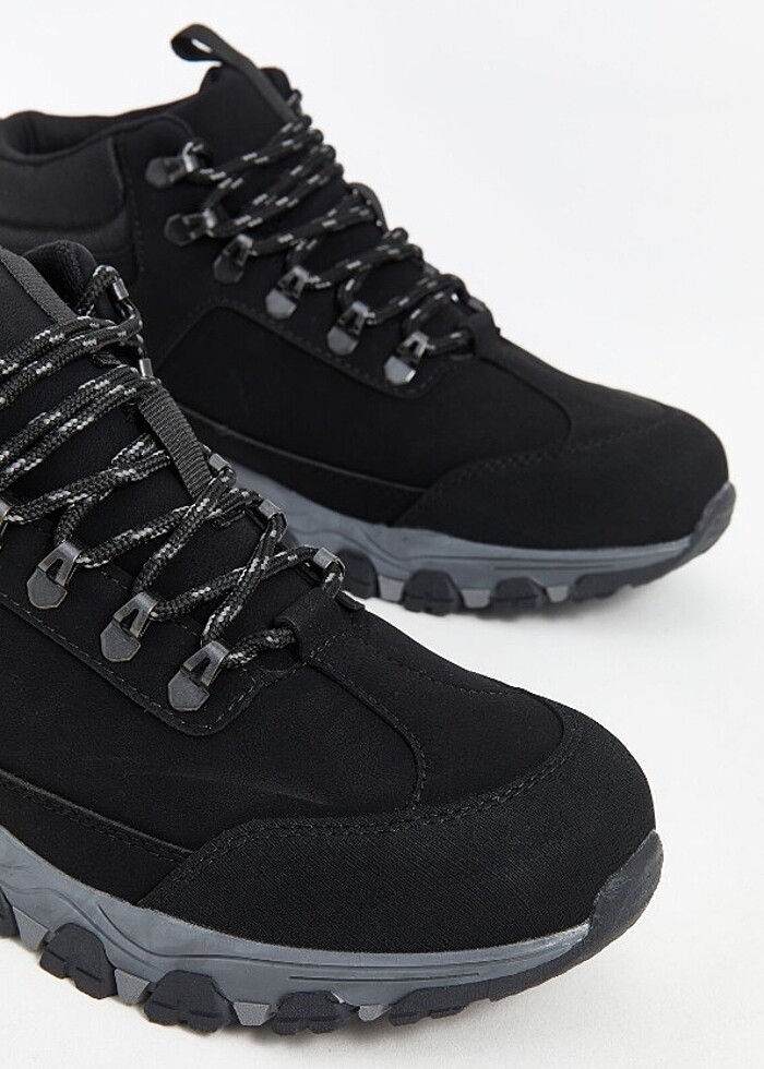 Lcw Siyah Bağcıklı Erkek Trekking Bot  - Görsel 3