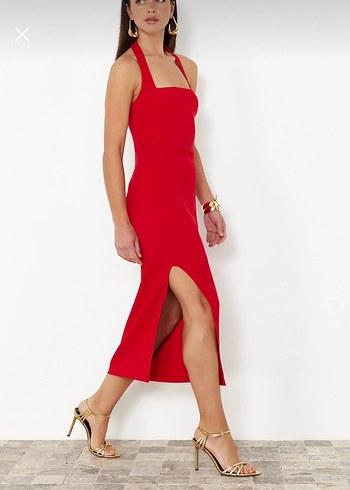 Kırmızı Vücuda Oturan Dokuma Abiye
Gece Mezuniyet Yılbaşı Elbise - Görsel 2