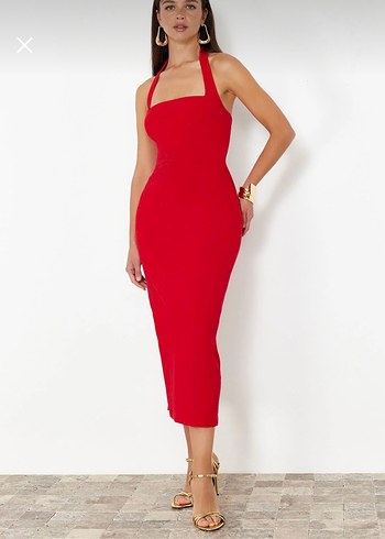 Kırmızı Vücuda Oturan Dokuma Abiye
Gece Mezuniyet Yılbaşı Elbise - Görsel 4