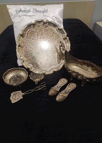 Gümüş kaplama 6 parça ürün - Görsel 6