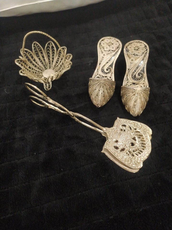 Gümüş kaplama 6 parça ürün - Görsel 5