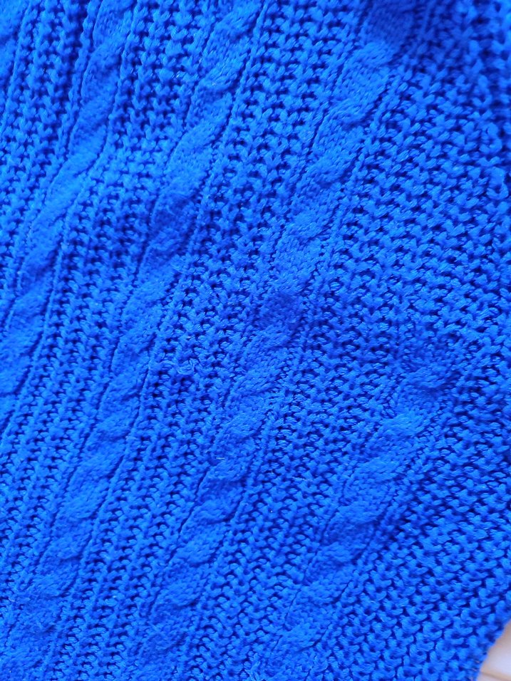 Mavi Kadın Örme Uzun Kollu Kazak - Görsel 3