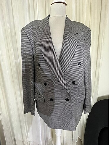l Beden siyah Renk Blazer ceket