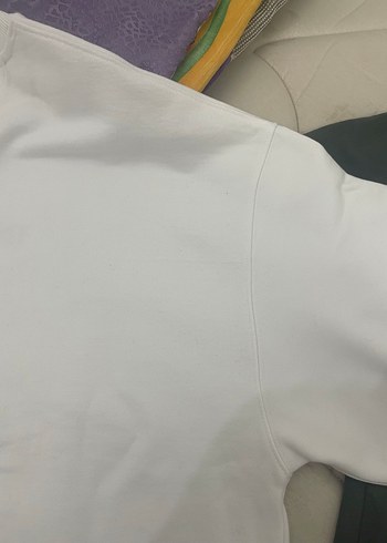 xl Beden beyaz Renk Tommy Jeans Beyaz Baskılı Sweatshirt