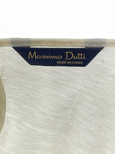 s Beden beyaz Renk Massimo Dutti Bluz %70 İndirimli.