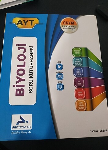 AYT Biyoloji PRF Yayınları 