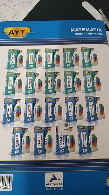  Beden AYT matematik PRF yayınları