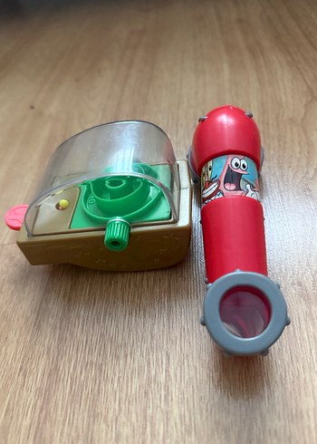  Mcdonalds SüngerBob Temalı Oyuncak Parçaları