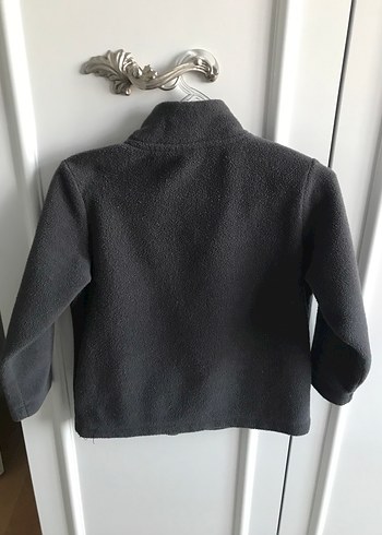 18-24 Ay Beden Gri Erkek Çocuk Fermuarlı Street Wear Ceket