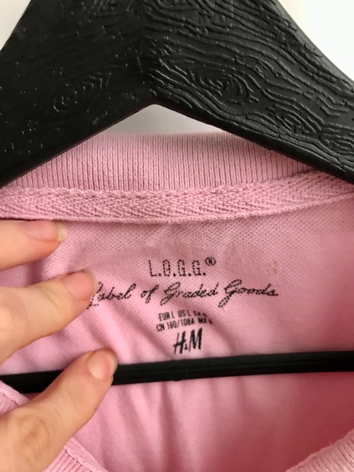 Erkek Pembe Kısa Kollu Polo Tişört - Görsel 3