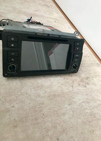 Siyah Araç Müzik Sistemi Ekranlı - Görsel 2