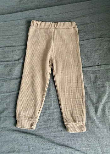 Bej Bebek Takımı, Uzun Kollu, Bisiklet Yaka - Görsel 4