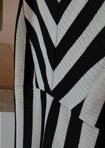 Kadın Çizgili Uzun Askılı Tulum - Görsel 3