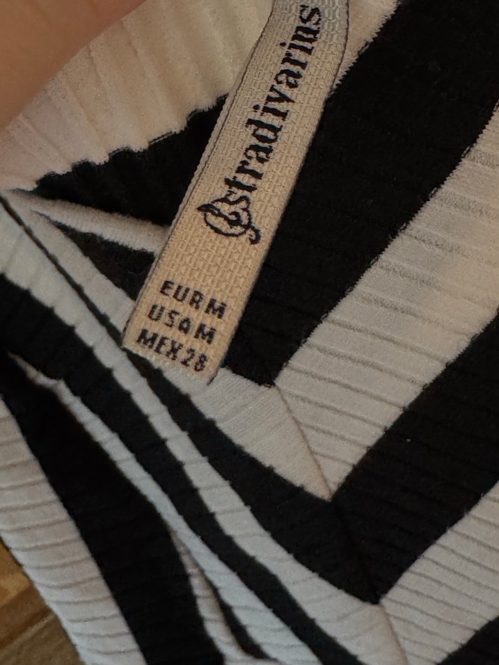 Kadın Çizgili Uzun Askılı Tulum - Görsel 4