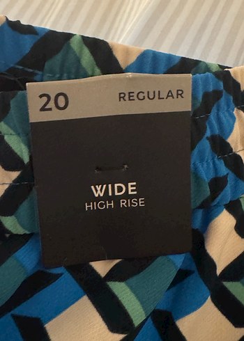 Marks & Spencer Kadın Bol Kesim Kumaş Pantolon - Görsel 4