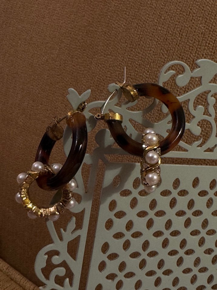 İnci Detaylı Zara Küpe - Görsel 2