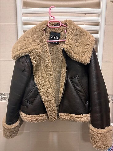 Zara Suni Deri Mont / Ceket