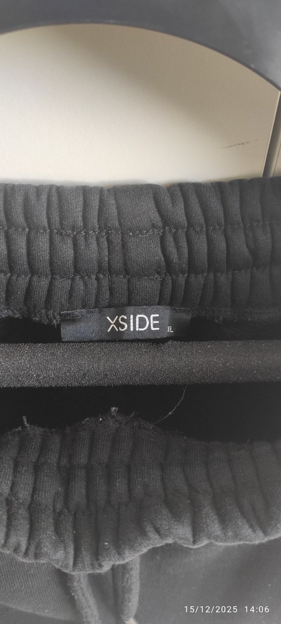 xside Siyah unisex Rahat Kesim Spor Eşofman - Görsel 3