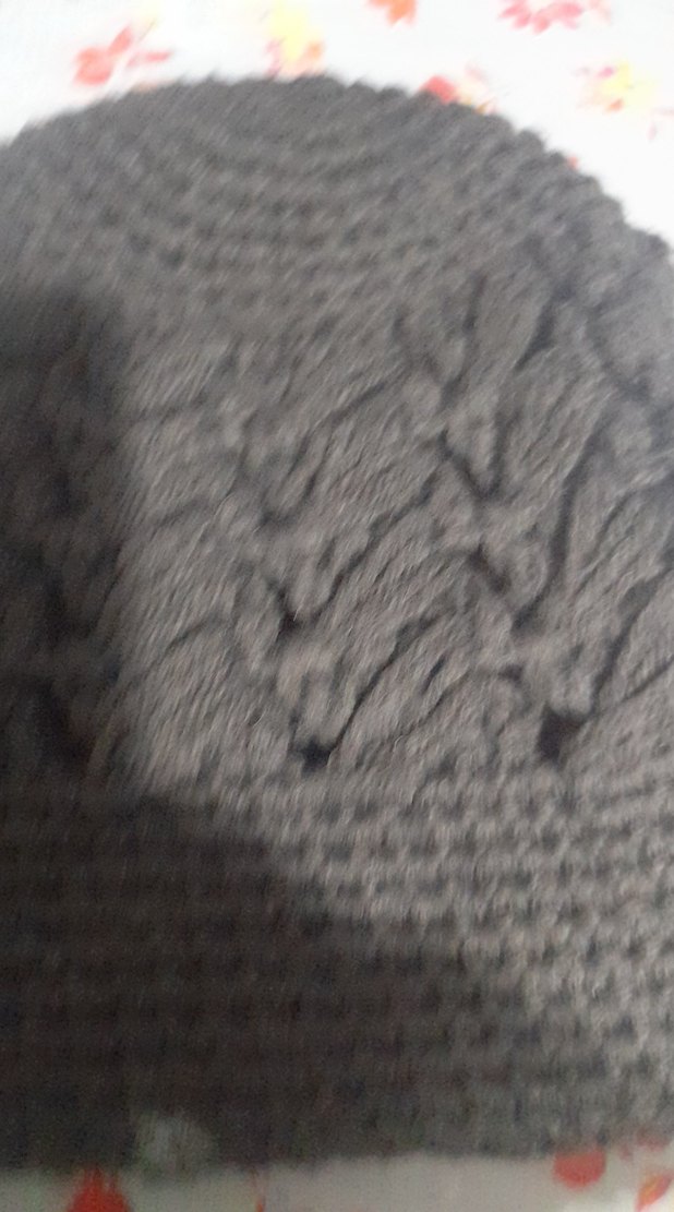 Örgü Kadın Bere - Bohem Tarz - Görsel 2