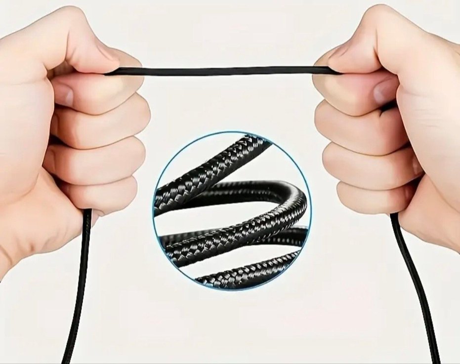 1 mt.60 W Hızlı Şarj Kablosu. USB-C-USB-C Samsung, Uyumlu - Görsel 2