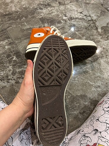 36 Beden turuncu Renk Convers chuck70 serisi