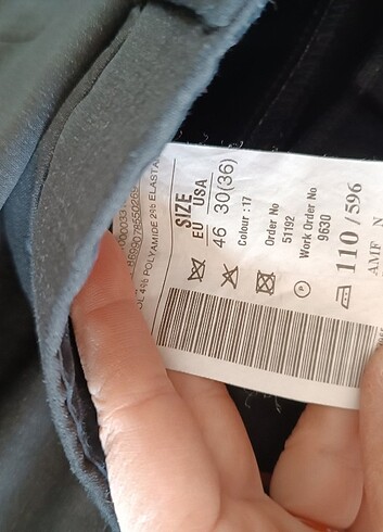 46 Beden Sarar takım elbise