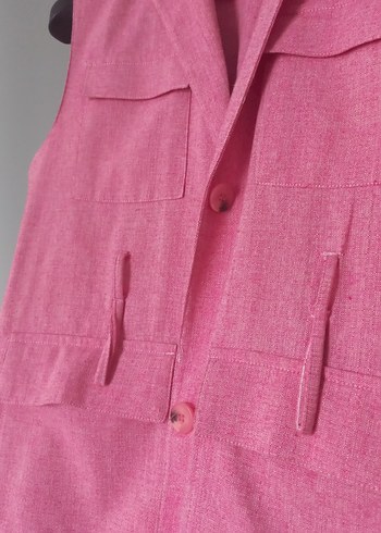 Pembe yelekli Takım - Görsel 6