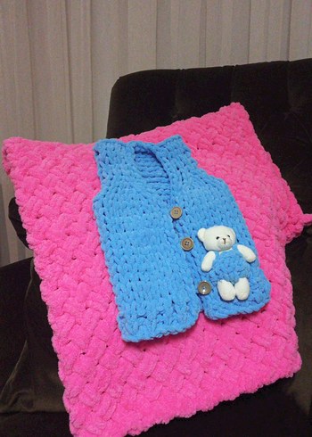 Pembe Çocuk Battaniyesi - Görsel 4