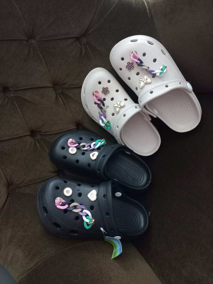 Renkli Zincirli  Kadın Terlik - Görsel 2