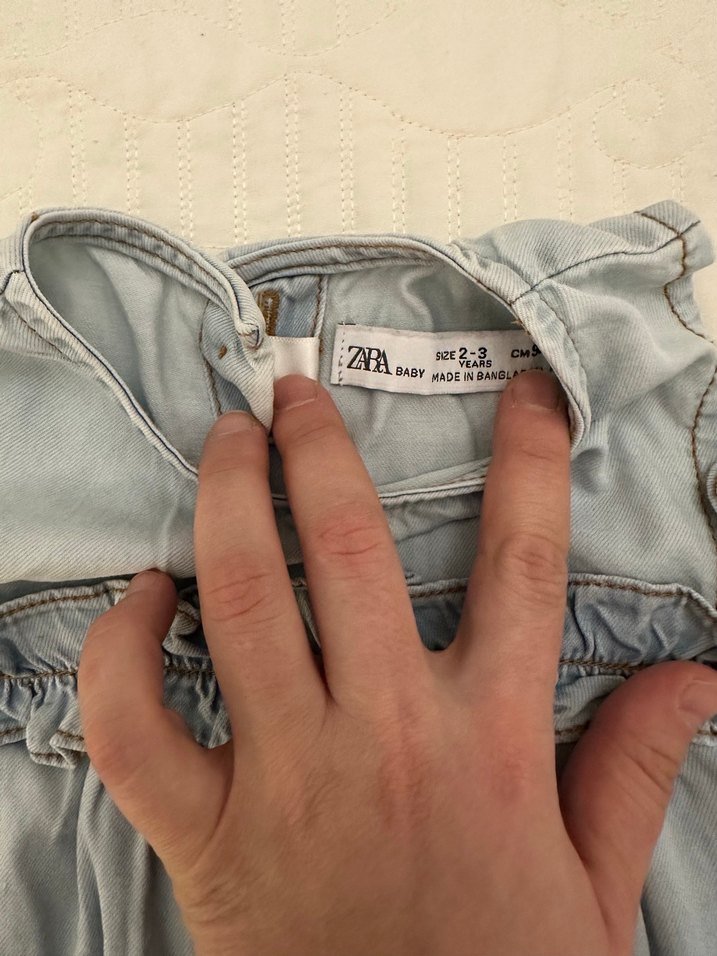 Zara kot kız bebek elbise - Görsel 2