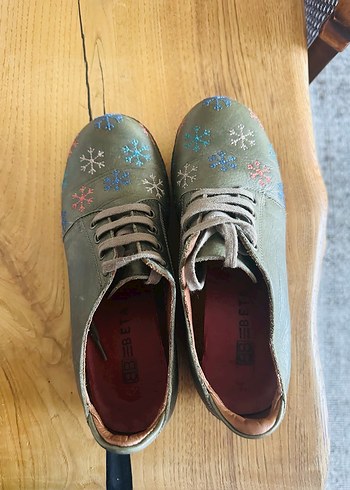 Sıfır ayarında beta hakiki deri ayakkabı - Görsel 5