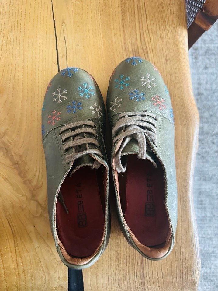 Sıfır ayarında beta hakiki deri ayakkabı - Görsel 5