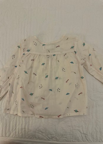 Zara fırfırlı gömlek - Görsel 3