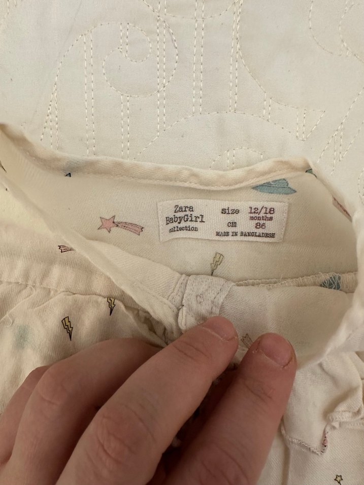 Zara fırfırlı gömlek - Görsel 2